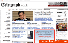 英国每日电讯报 官方网址 英国新闻网站大全