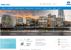 塔塔钢铁集团 官方网址 印度商业网站大全