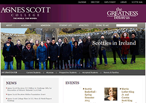 阿格尼丝斯科特学院 官方网址 美国教育网站大全