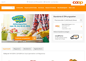 瑞士Coop集团 官方网址 瑞士商业网站大全