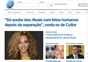 巴西iG公司 官方网址 巴西门户网站大全