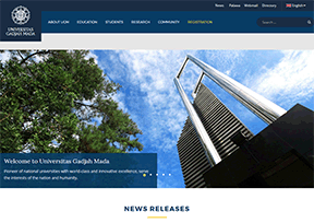 加查马达大学 官方网址 印度尼西亚教育网站大全