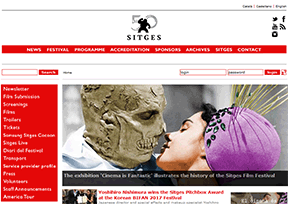 锡切斯电影节 官方网址 西班牙影视网站大全