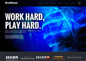 BioWare 官方网址 加拿大游戏网站大全