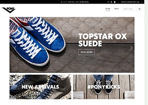 Pony 官方网址 美国商业网站大全