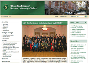 爱尔兰国立大学 官方网址 爱尔兰教育网站大全