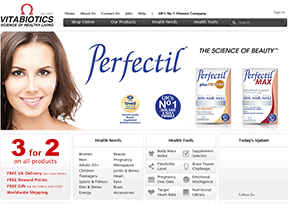 Vitabiotics 官方网址 英国购物网站大全