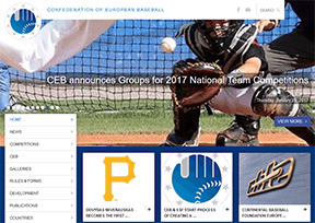欧洲棒球联合会 官方网址 瑞士体育网站大全