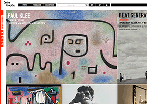 蓬皮杜中心 官方网址 法国艺术网站大全