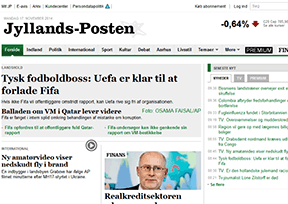 《日德兰邮报》 官方网址 丹麦新闻网站大全