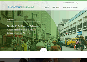 麦克阿瑟基金会 官方网址 美国组织网站大全