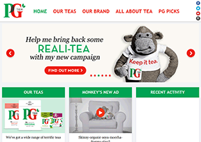 PG Tips 官方网址 英国商业网站大全