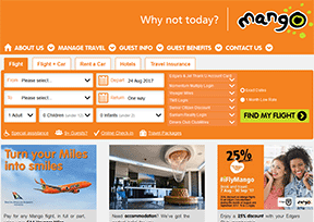 南非芒果航空 官方网址 南非交通网站大全