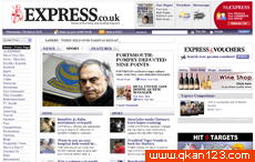 英国每日快报 官方网址 英国新闻网站大全