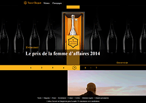 凯歌香槟 官方网址 法国商业网站大全