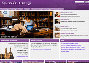 剑桥大学国王学院 官方网址 英国教育网站大全