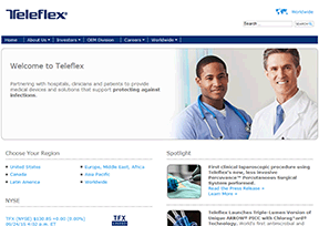 泰利福_Teleflex 官方网址 美国商业网站大全