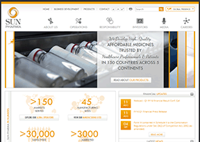 印度太阳药业 官方网址 印度健康网站大全