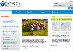 经济合作与发展组织 官方网址 法国组织网站大全