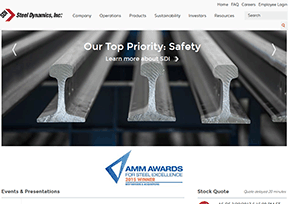 钢铁动力公司_Steel Dynamics 官方网址 美国商业网站大全