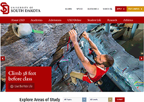 美国南达科他大学 官方网址 美国教育网站大全