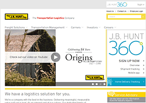 JB亨特运输服务公司 官方网址 美国交通网站大全