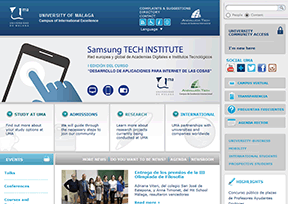 马拉加大学 官方网址 西班牙教育网站大全