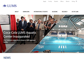 拉合尔管理科学大学 官方网址 巴基斯坦教育网站大全