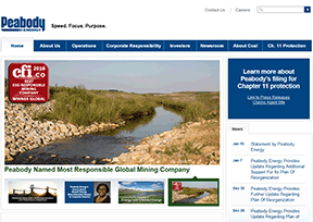 皮博迪能源公司 官方网址 美国商业网站大全