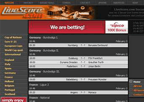 Live Score 官方网址 英国体育网站大全