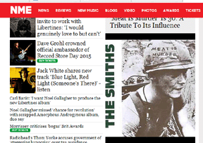 NME杂志 官方网址 英国杂志网站大全