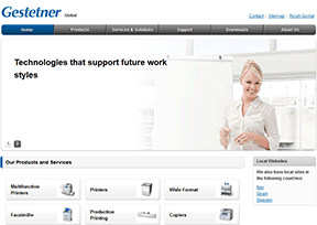 基士得耶_Gestetner 官方网址 英国商业网站大全