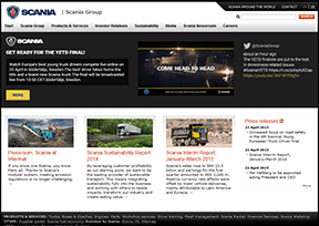 斯堪尼亚汽车公司 官方网址 瑞典汽车网站大全