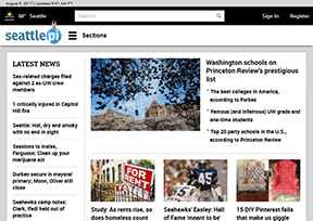 西雅图邮讯报 官方网址 美国新闻网站大全