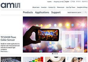 奥地利微电子公司_AMS 官方网址 奥地利商业网站大全