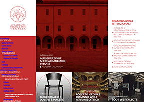 威尼斯美术学院 官方网址 意大利教育网站大全