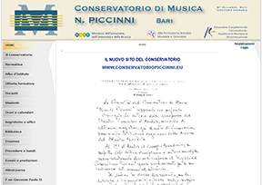 巴里音乐学院 官方网址 意大利教育网站大全