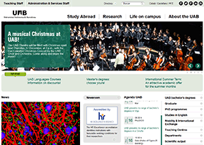 巴塞罗那自治大学 官方网址 西班牙教育网站大全