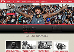 卡梅隆•安东尼 官方网址 美国明星网站大全