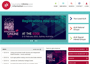 澳大利亚图书馆和信息协会 官方网址 澳大利亚组织网站大全
