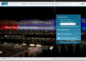 旧金山国际机场 官方网址 美国交通网站大全