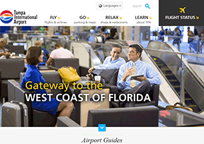坦帕国际机场 官方网址 美国交通网站大全
