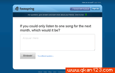 Formspring 官方网址 美国其他网站大全