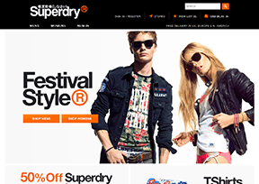 Superdry 官方网址 英国时尚网站大全