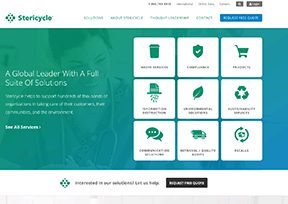 Stericycle公司 官方网址 美国商业网站大全