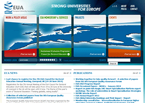 欧洲大学协会 官方网址 比利时组织网站大全