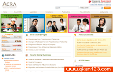 新加坡会计与企业管理局 官方网址 新加坡政府网站大全