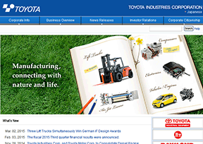 丰田工业公司 官方网址 日本商业网站大全