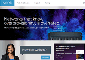 瞻博网络 官方网址 美国IT网站大全