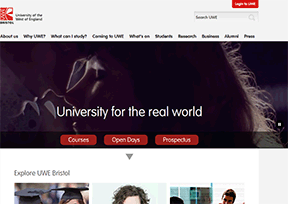 西英格兰大学 官方网址 英国教育网站大全